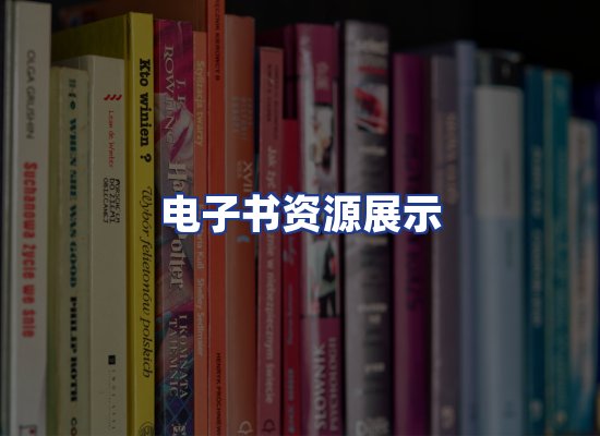 电子书资源展示